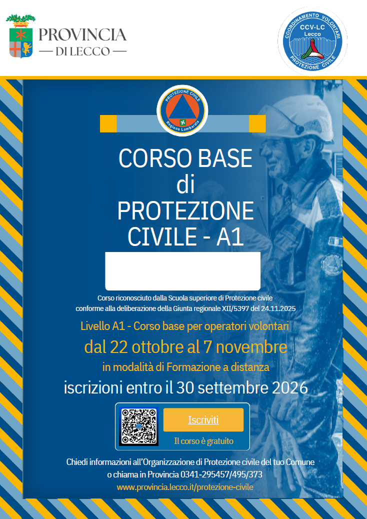 Volantino Corso base 2026